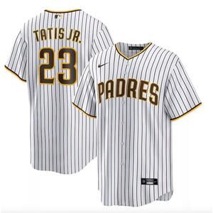 Men's Nike Fernando Tatis Jr. White San Diego Padres Replica Player Jersey LG